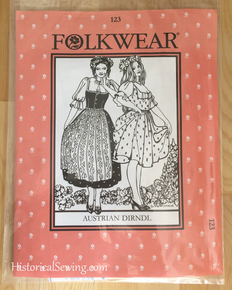Folkwear 123 Austrian Dirndl sewing pattern