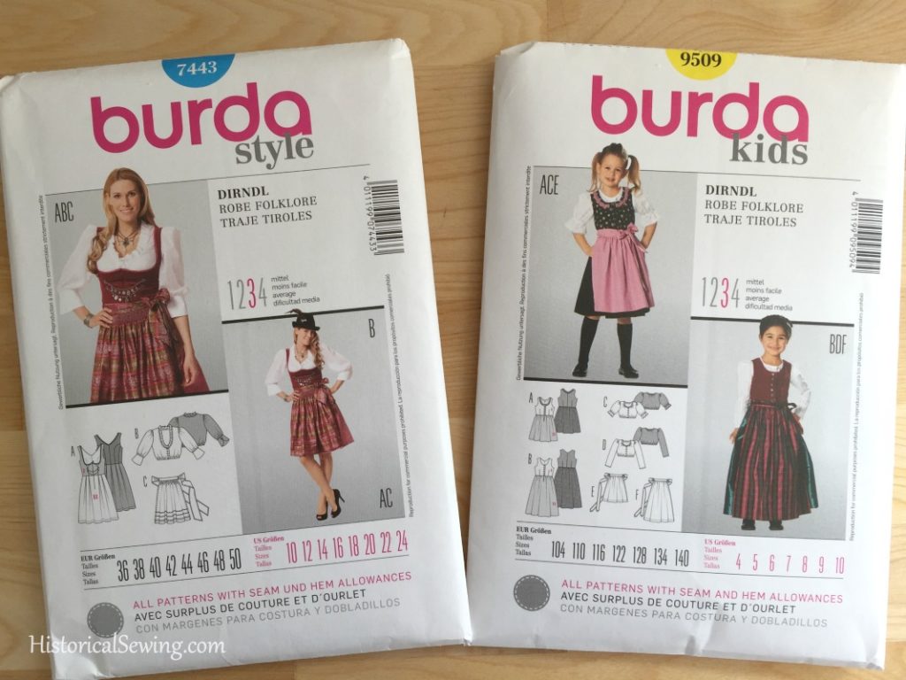 BurdaStyle 7443 and Burda Kids 9509