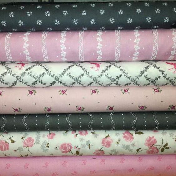 Cotton print fabrics for dirndls from Stoffe Egert in Germany